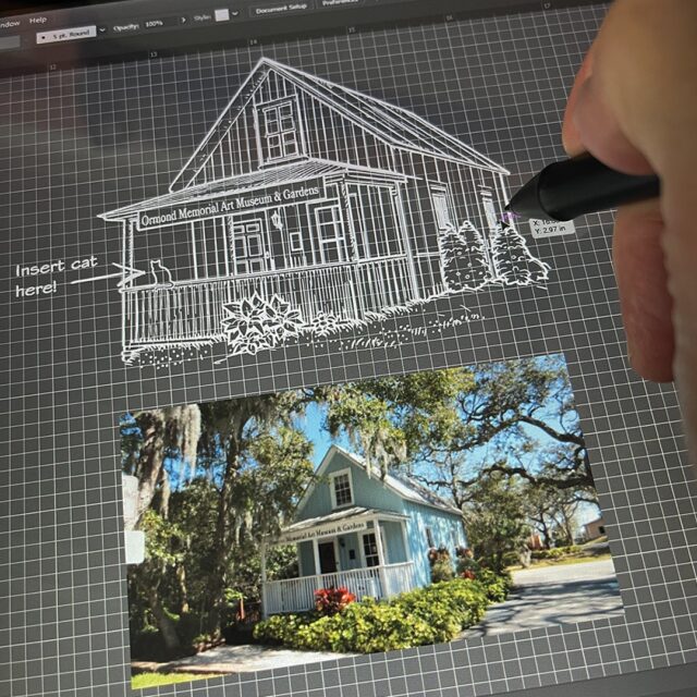 Round two of my laser-etched signs for @ormondartmuseum I enjoyed creating these eight points of interest marker signs now located throughout the Gardens. Stop by and check out the gardens to experience this local treasure! #veteransupport #signdesign #signagedesign #adobeillustrator #GraphicDesign #customsign #ormondbeach #daytonabeach #laseretching #OrmondMemorialArtMuseum #LocalDesign