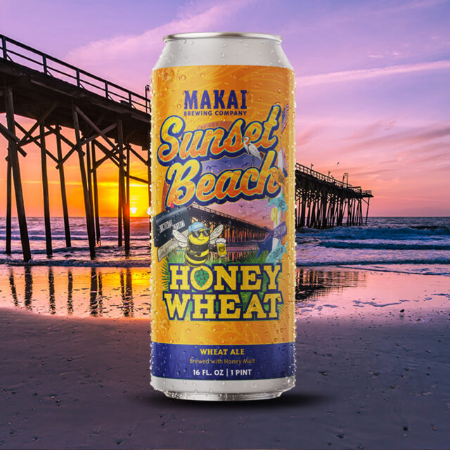 New for 2026 Sunset Beach Honey Wheat helps mark 8 years of incredible beers for @makai_brewing_co. This design pays tribute to the iconic landmarks that you find in Sunset Beach North Carolina. Big Thank You to the team at Makai for the opportunity to work on another amazing beer! #designlabel #beerlabeldesign #beerlabel #beerporn #design #graphicdesign #branding #art #graphicdesigner #designer #illustration #marketing #illustrator #creative #graphic #photoshop #brandidentity #typography #beerfacelift #makaibrewingcompany