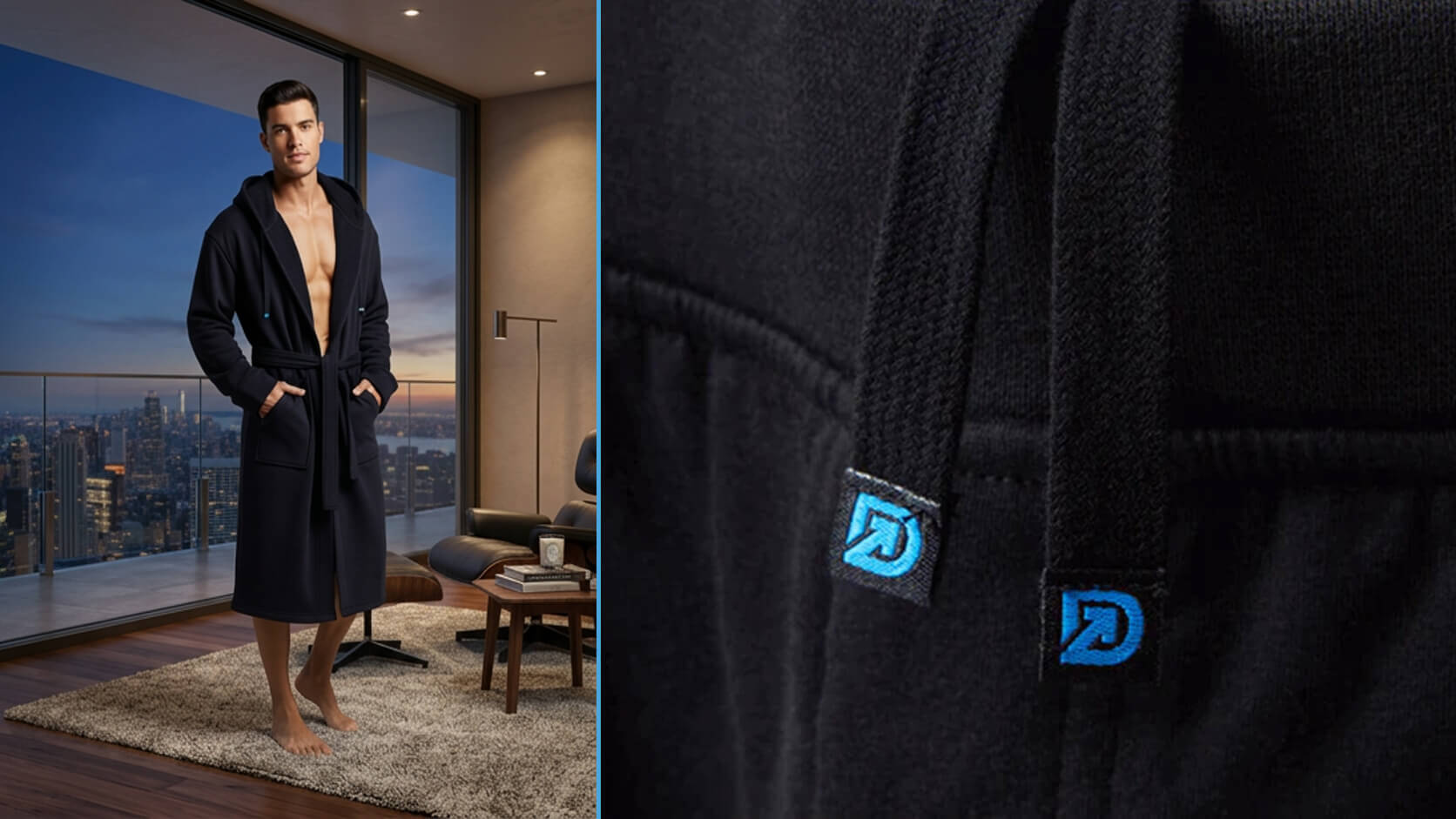 DudeRobe Black DudeRobe Black