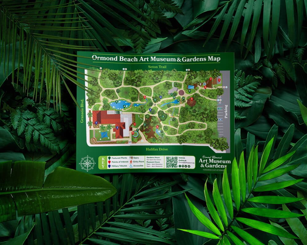 OMAM Garden Map Inside