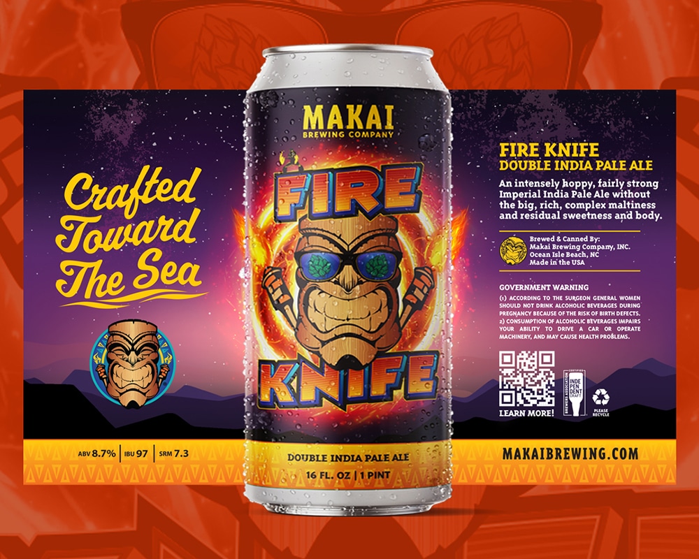 Fire Knife Label Fire Knife Label