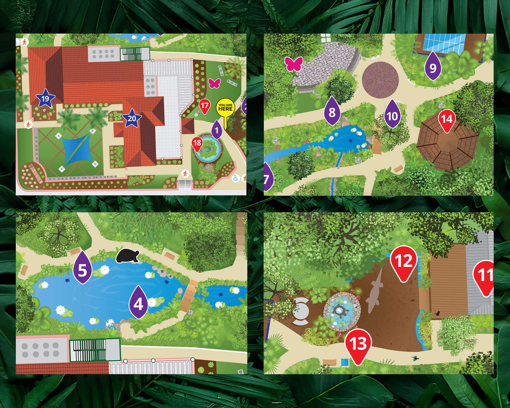 OMAM Garden Map Zoom OMAM Garden Map Zoom