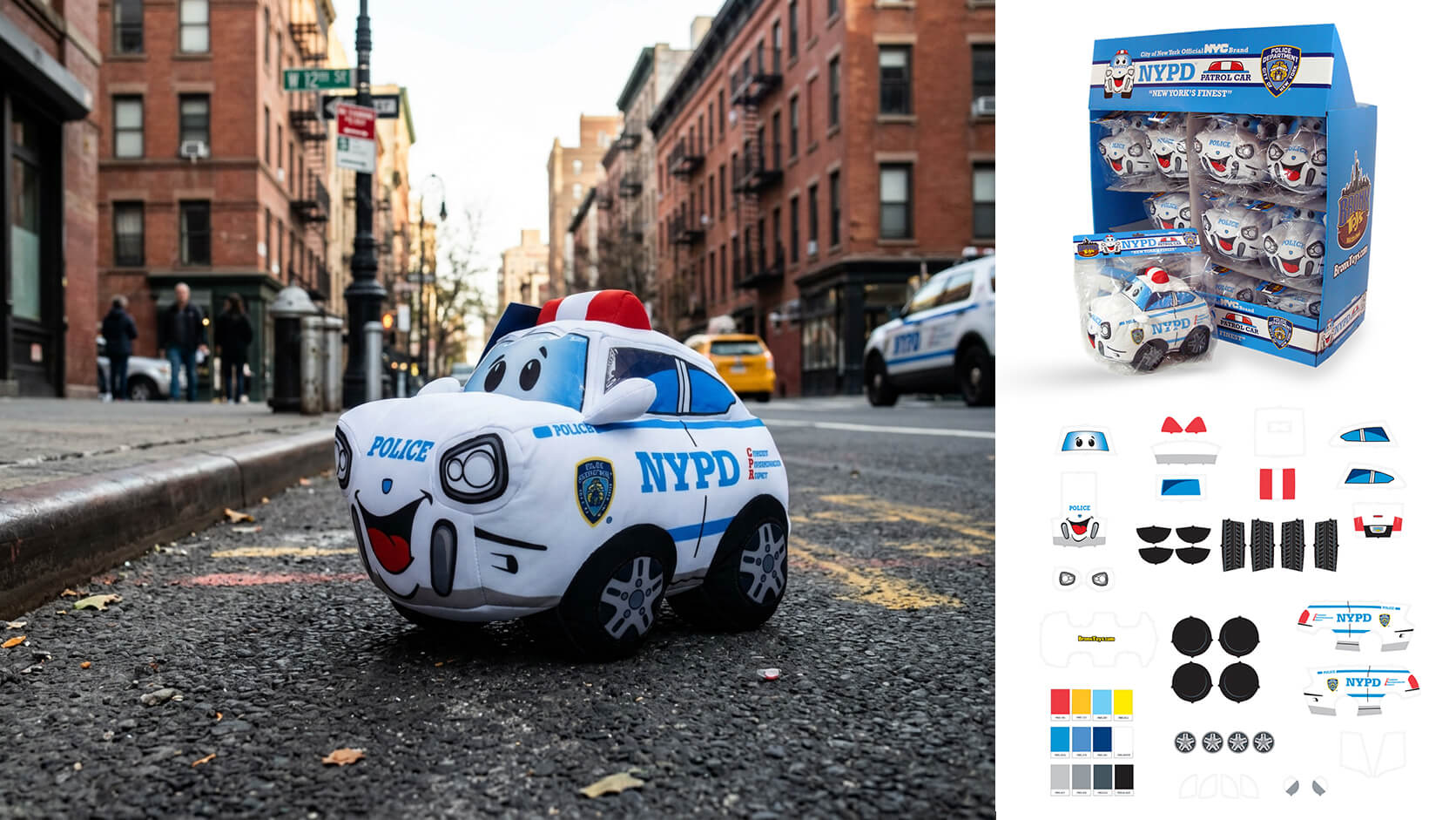 Bronx Toys NYPD Plush MS Design Plush Toy Design
