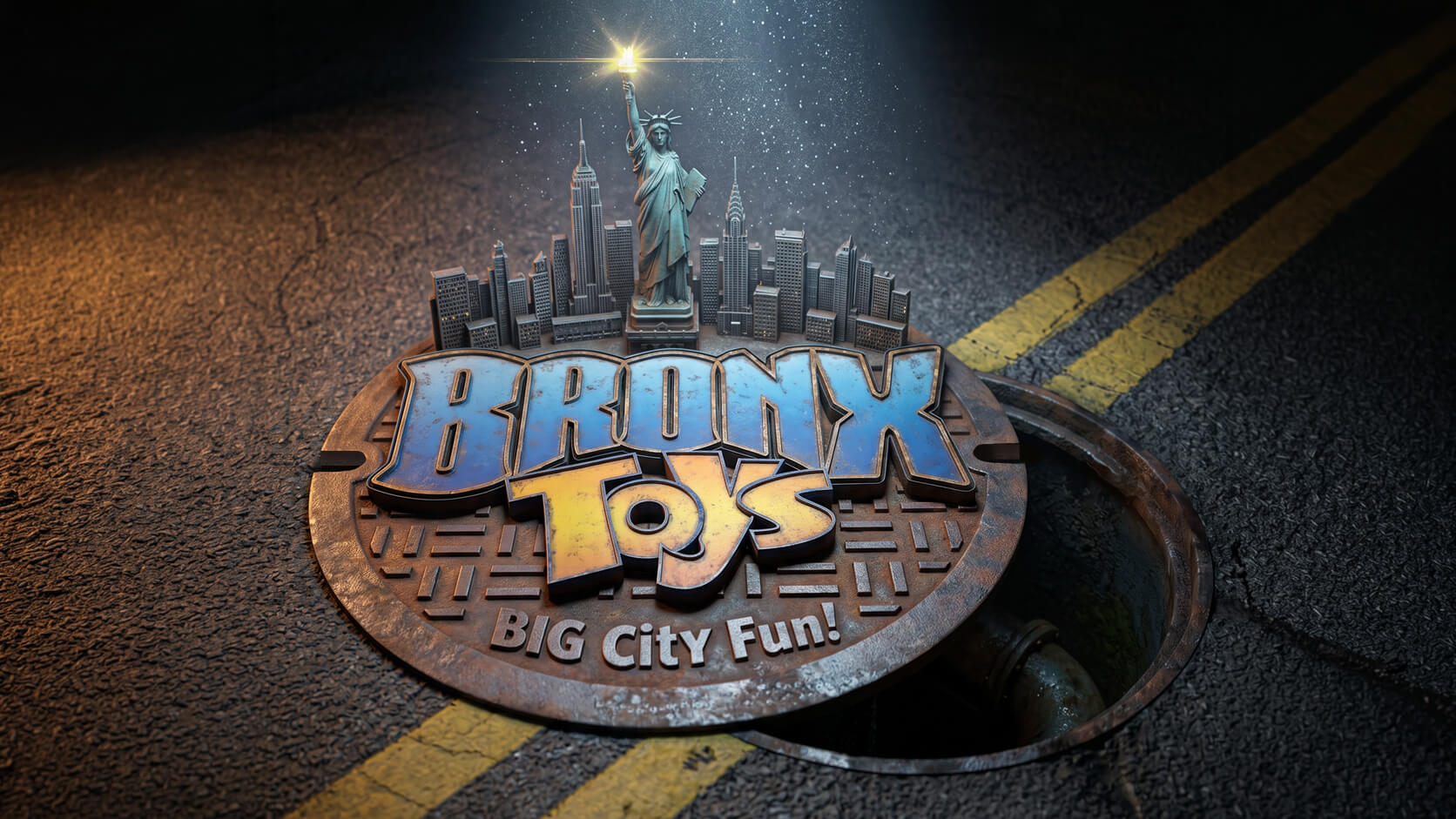 Bronx Toys Street Logo MS Design Logo Design